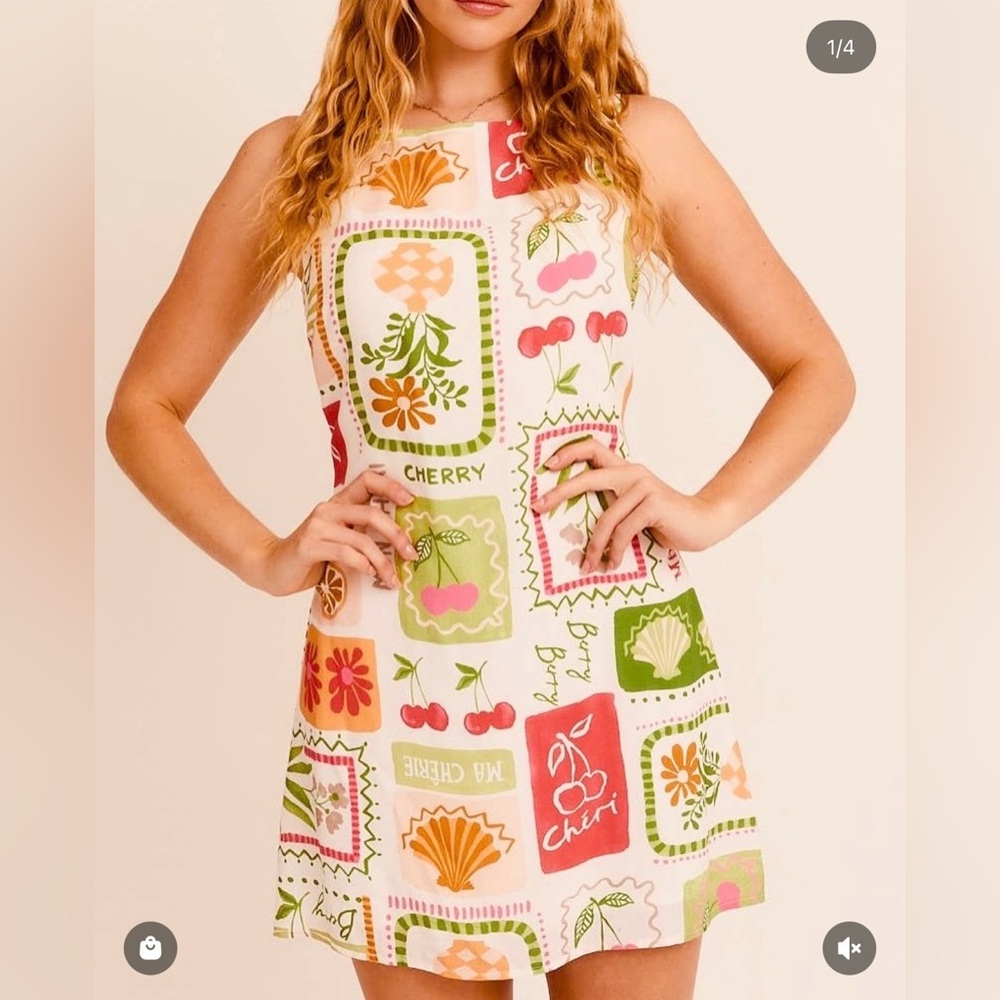 Mediterranean Mini Dress
